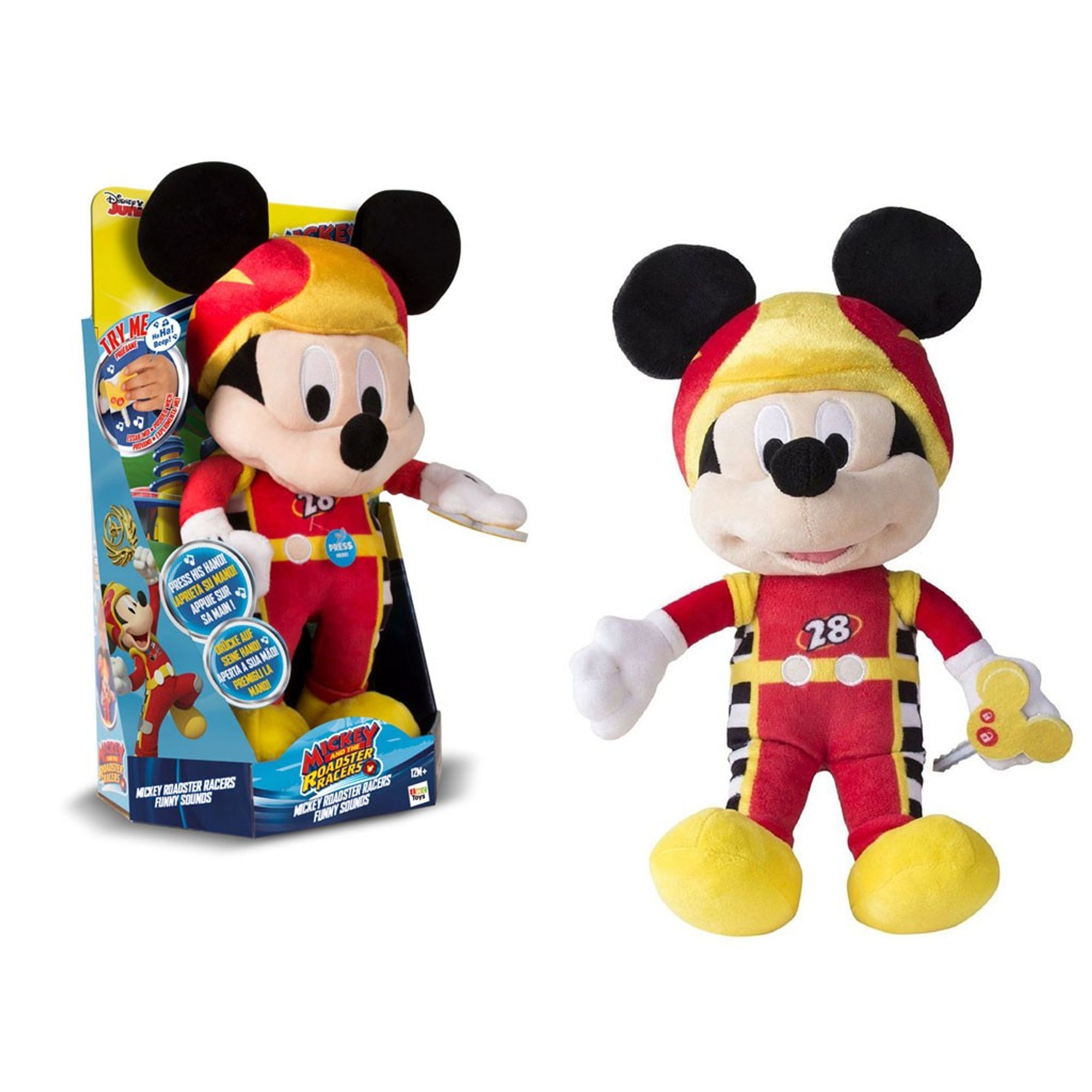 Mickey mouse závodník
